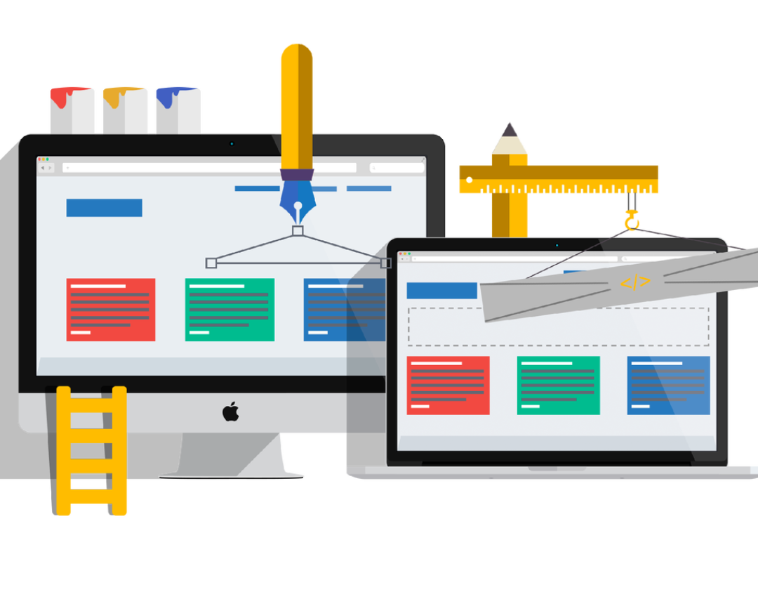 A group of designers and developers collaborating on a website design project, utilizing website design patterns to create a consistent and user-friendly interface.